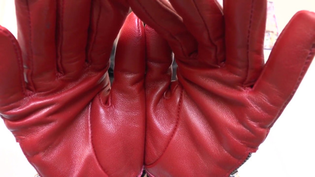 Red Leather Gloves-the Scent of Leather Makes You Weak, Lady Victoria Valente