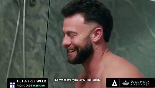 МАССАЖ НУРУ - неправильная встреча на массаже превращается в идеальный трах с горячей массажисткой Isa Bella