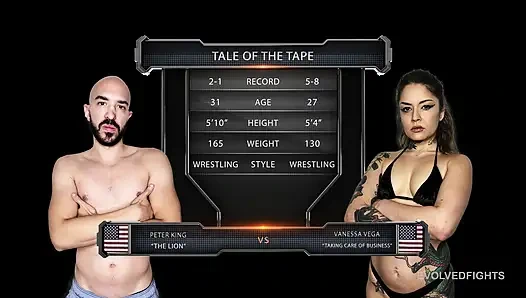 Vanessa Vega ve Peter King'e karşı - ring emektarı Vanessa zafer için yolunu baştan çıkarmaya çalışıyor