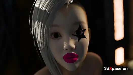 Chinatown seksi kız sert sikiliyor ve gitmenizi istemiyor