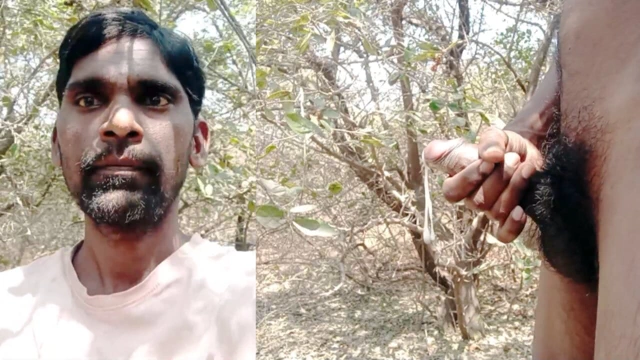 Rajesh Playboy 993 outdoor masturbation big cock and cumming in the jungle. Outside handjob