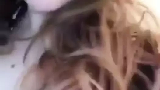 chubby kız çizgili ve alay