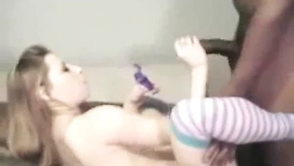 Lil karısı alır onu kedi zıpkın tarafından bir mamut siyah dong