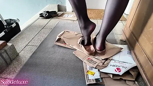 Külotlu Çorap Çiğneme