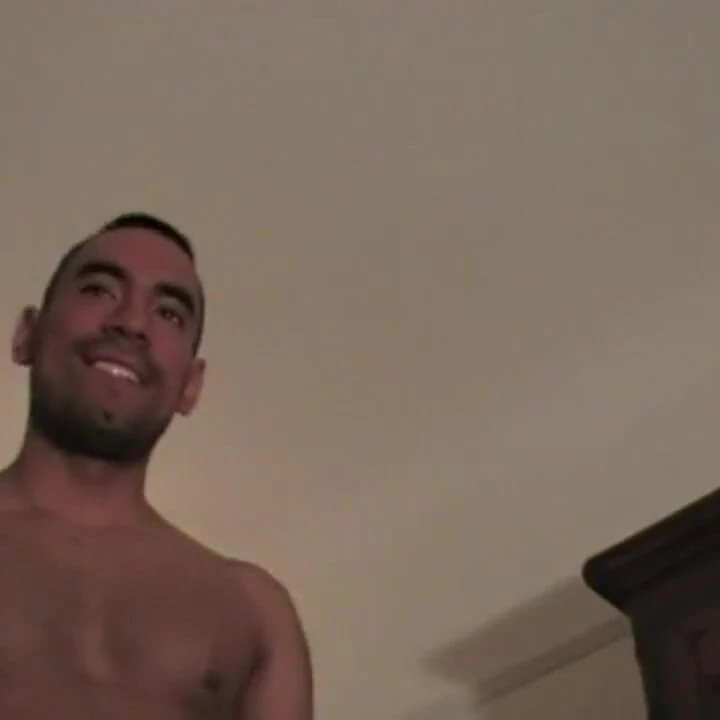 Sexy muscle Latino fucked by straight curious hairy boy