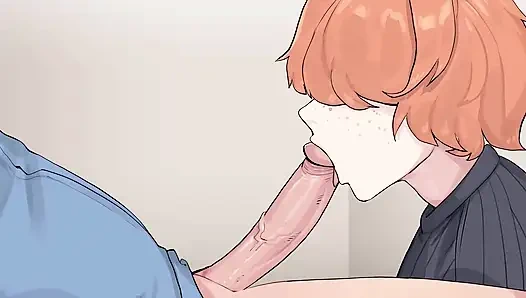 Hazelnut latte: trans ıslak sakso ve gırtlağına boşalma ile sona erdi - bölüm 25