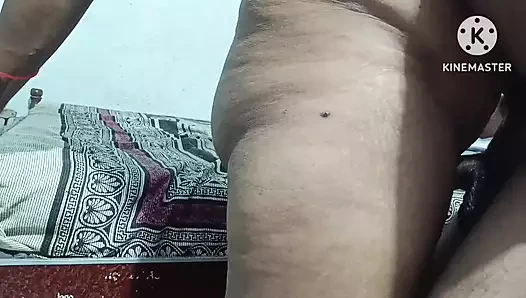 Hintli desi köylü çiftler romantizm yaşıyor ve