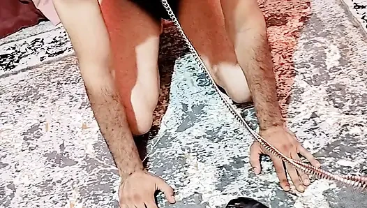 "Mistress Fruit Spit Feeding & Intense Foot Worship  Shoe Kissing BDSM Session Part 4