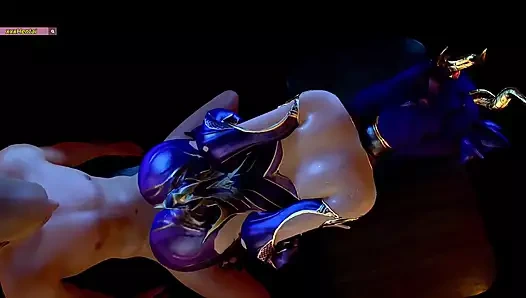 Tehlikeli vücutlu Zi Yan dijital dreamgirl - 3d animasyon