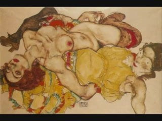 Egolu schiele'nin erotik sanatı