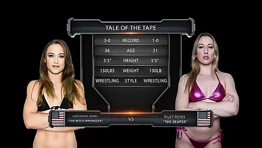 Cheyenne Jewel vs Riley Reyes kadın güreşi