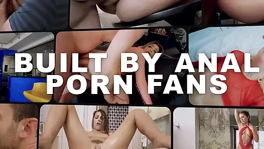 Analized - Lily Fatale takes on two massive cocks in this intense anal threesome