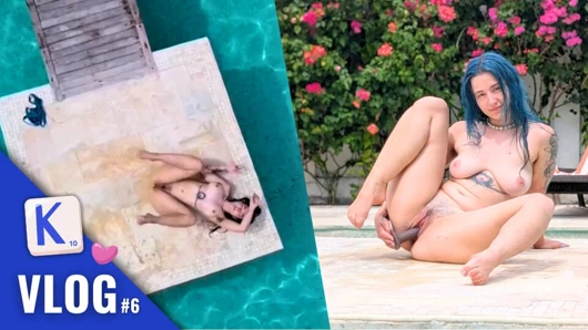 Kendini boşaltmak için sadece xl takma yarakla yapay penisine ihtiyacı var - Fransız vlog bali havuzu khalamite