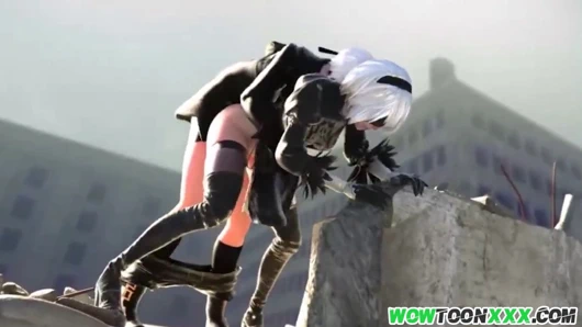 Sıcak busty 3d bebek becerdin doggystyle iyi