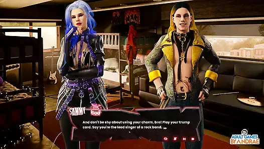 Sex, Sin & Rock'n'Roll Gameplay Part 1 - Van Crash, Motel Stop & A Strange New Beginning