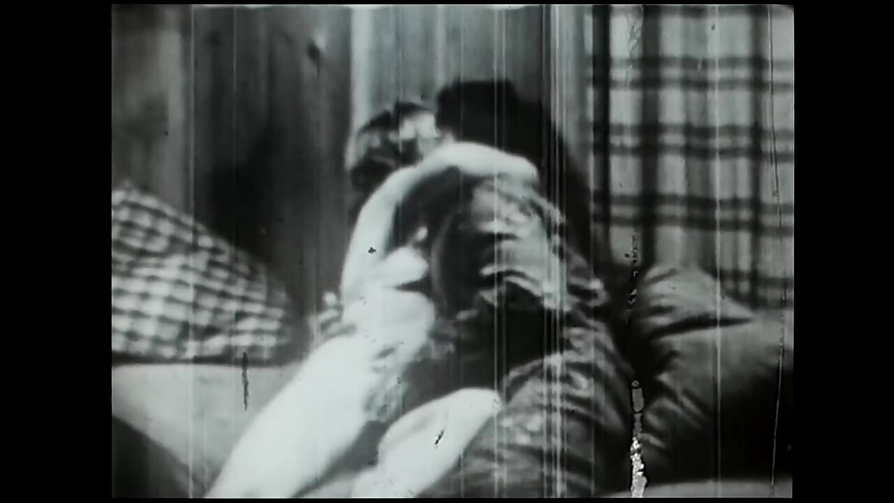 Klasik porno retro erotik tiyatro - kabinde sevişiyor