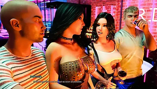 Cuckold Story - Anna abre a mente do namorado para corno no bar