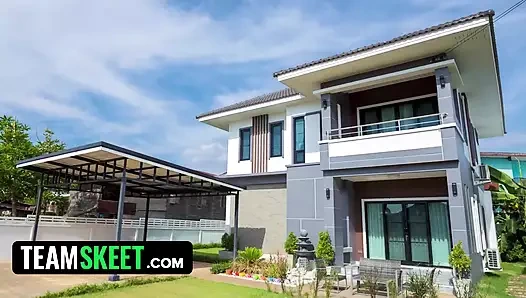 Gorgeous Young Babysitter Promises It Will Be A Secret And That The Wife Will Never Know - TeamSkeet