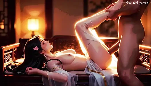 Kostüm dövüş sanatları sahnesi mi? O kadar basit değil, belki de yapay zeka tarafından oluşturulmuş bir "aksiyon filmi"