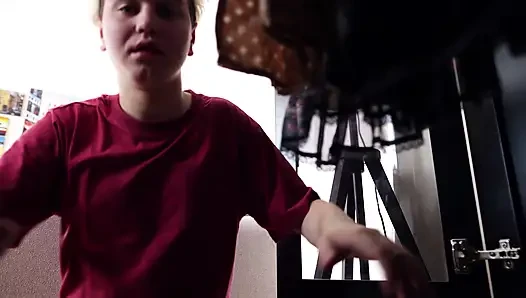 Tonlu bir güzelle beklenmedik bir üçlü seks