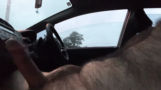 Handsome Hairy Muscle Stepdad Car Bate