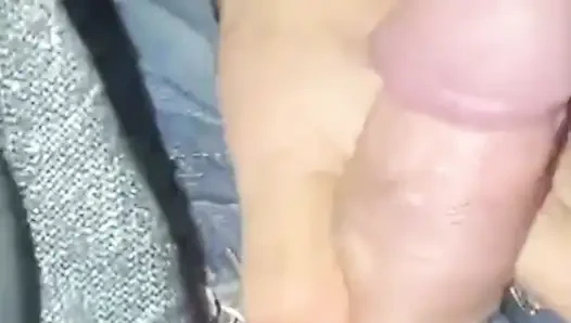 We almost got caught, jerking off in public!