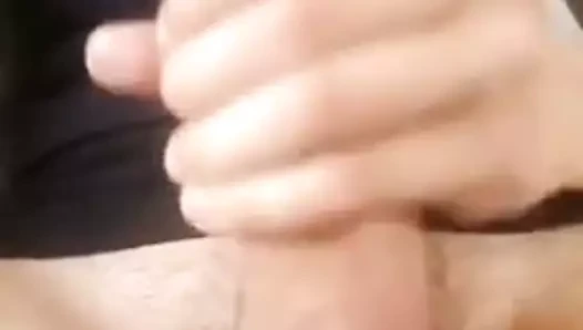 Kendini sikiyor