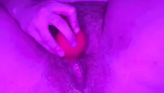 Kalın beyaz amcık fışkırtıyor