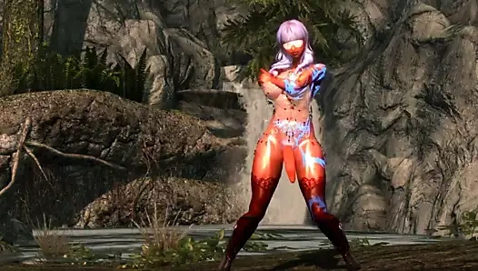 Skyrim seksi dans beyefendi waveya hdt(futanari)