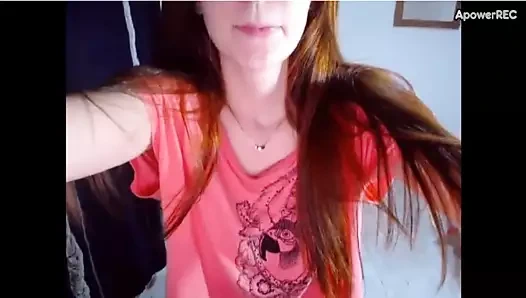 Kolombiyalı kız Carla'nın götünü sallıyor