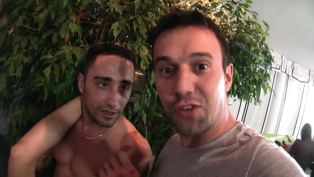 Tam program, siyah ve beyaz ile grup seks partisi