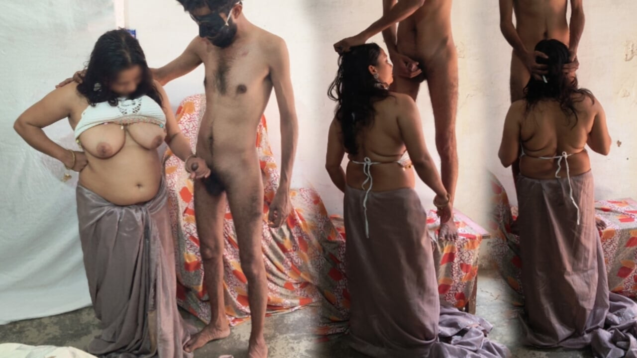 Ateşli olgun Hintli büyük memeli yenge sıska devar ile ateşli romantik seks yapıyor ve yüzüne boşalıyor