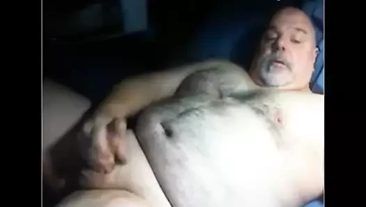 Dede kamerada boşalıyor