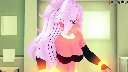 Android 18, Videl'in gohan'ı sikişini izlemesini seviyor - dragonball zex serisi