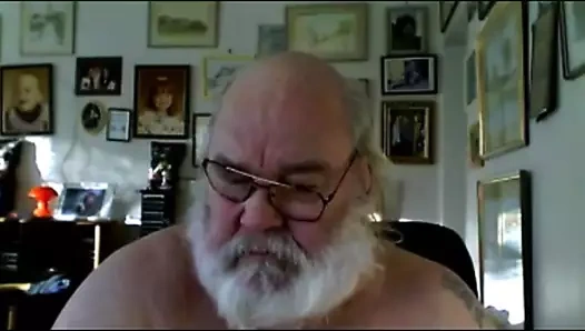 Webcam üzerinde büyükbaba gösterisi