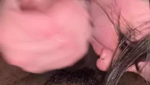 Cum patlama handjob süt marie temizler yukarı her damla