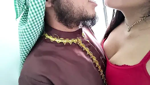 Bar Seduction: Latina Temptress Takes Arab Stranger Home for Raw, Standing Passion