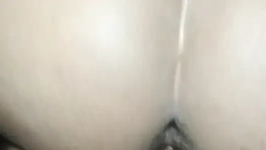 First Doggy style ever.  Bengali housewife hardcore with husband