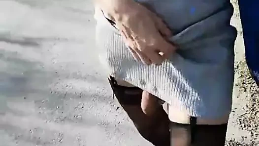 köprünün üzerinde