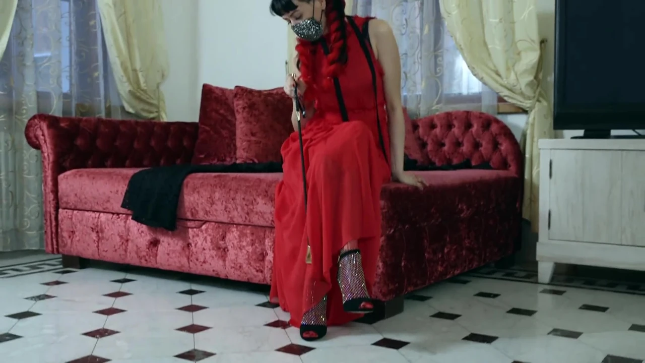 Mistress Changes Stockings and Changes Dress, Foot Fetish, Stockings Fetish, Shoes Fetish – Ginnagg