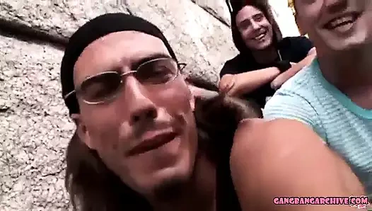 Grup seks archibe - çoraplı büyük memeli orta yaşlı seksi kadın