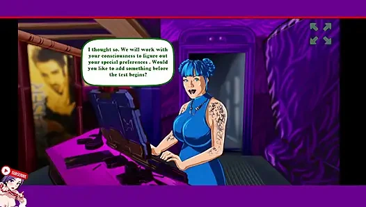 Cyberpunk. Sanal gerçeklik seksi. Kıyamet sonrası ve modern dünyada sanal gerçeklik seksi. Neon ve amcıklar moda