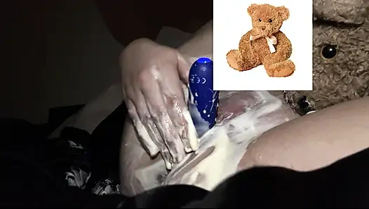 MY KINKY ARAB GIRL MASTUBATES WITH VIBRATOR & MY CUM ALL OVER HER CURVY BODY-  AMATEUR ARABIAN SNOWWHITE
