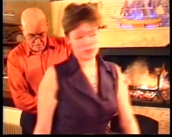 Watch This German Slut Get Fingered and Used by Older Guy