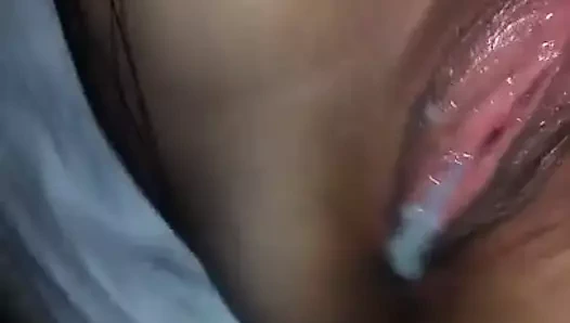 Seksi karısının büyük kedi ve klitoris Creampie