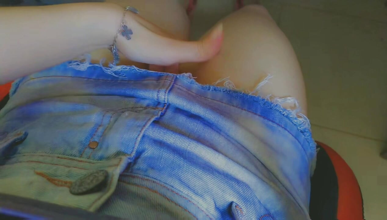POV non stop moaning hot student touching herself until cumming wearing a mini skirt