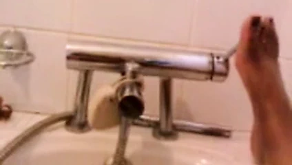 Küvette ayak sesleri