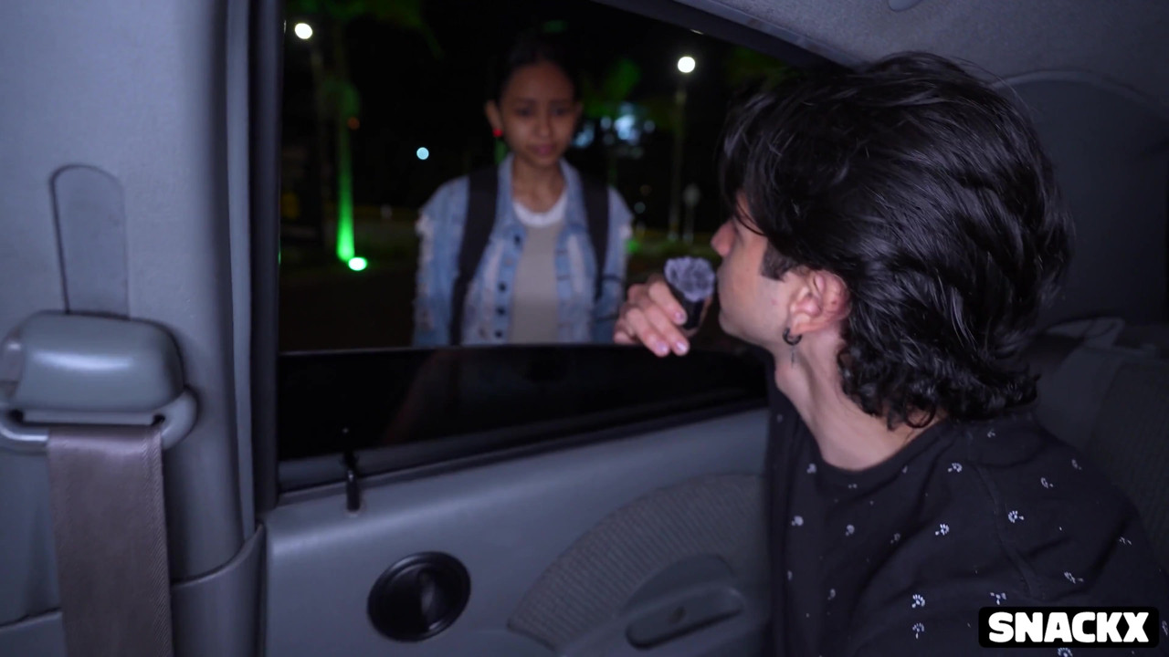 19yo Shy Girl Picked up in Parking Lot
