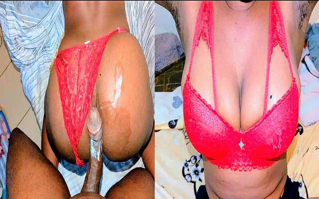 Zenci yıldız en sevdiği partnerle sert domaltıyor