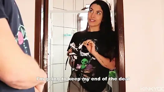 Hizmetçi patronunun yarağını çok emmek istiyor! Fablazed